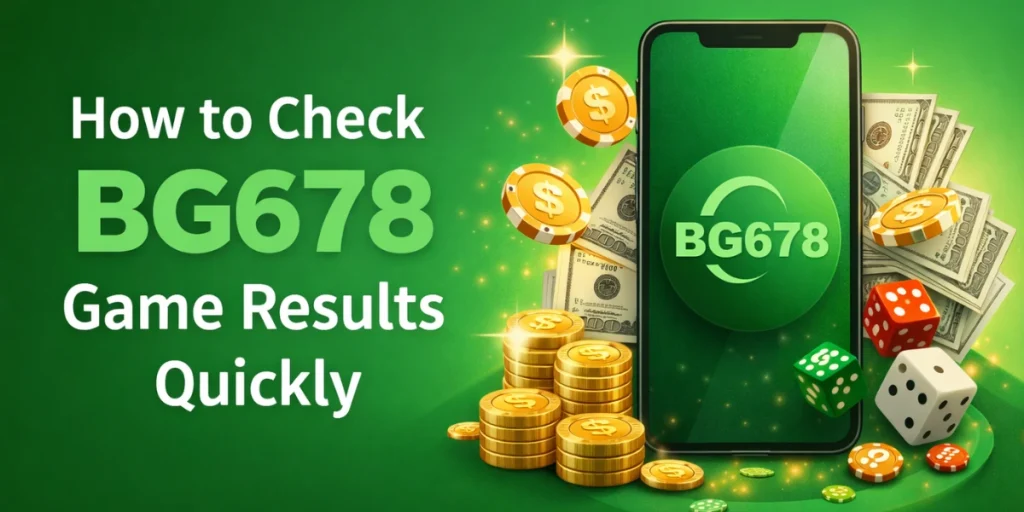 How to Check BG678 Game Result Quickly